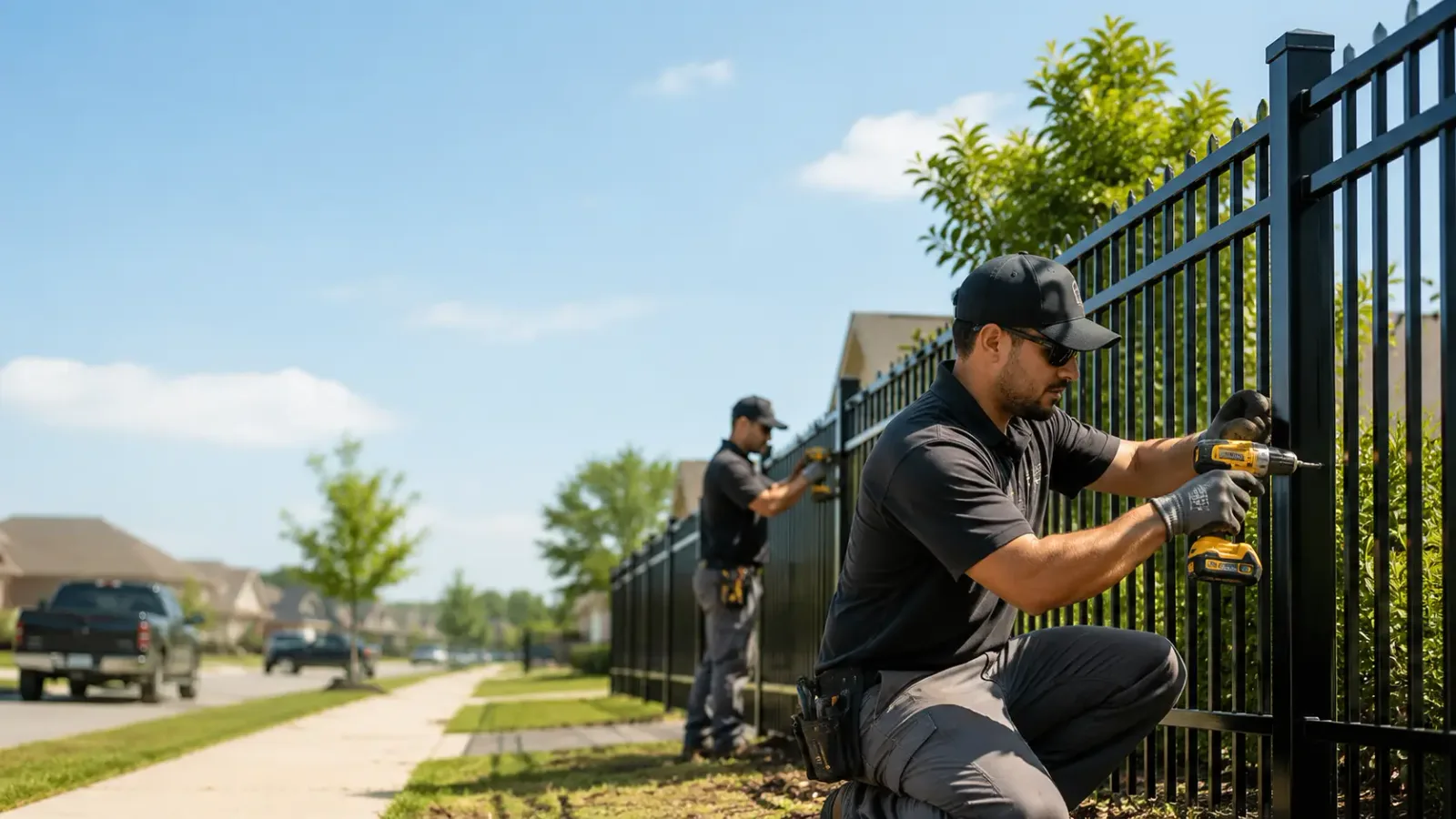 Metal Fence Installation in Vista, CA